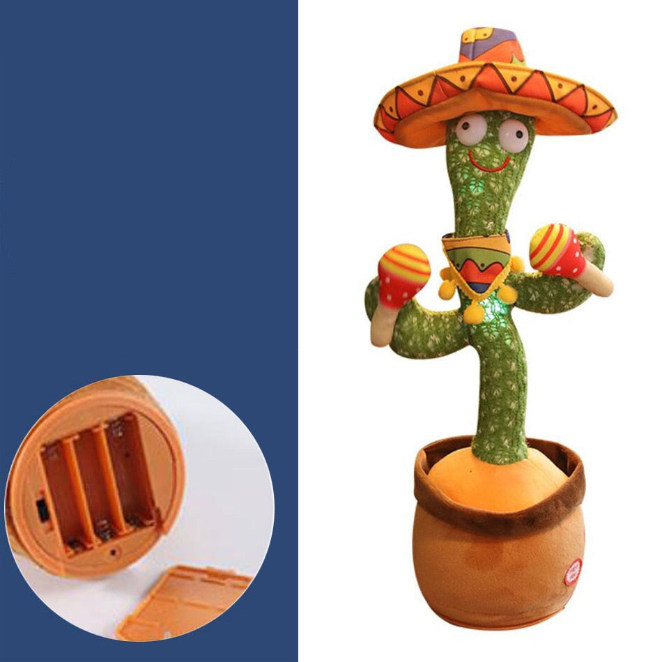 Lovely Talking Dancing Cactus Doll