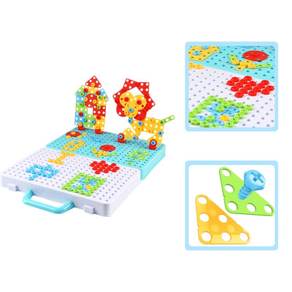 Kids Drill Screw Nut Puzzles Toys