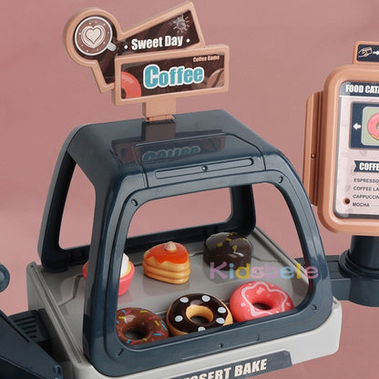 Kids Coffee Dessert Machine Toy Set