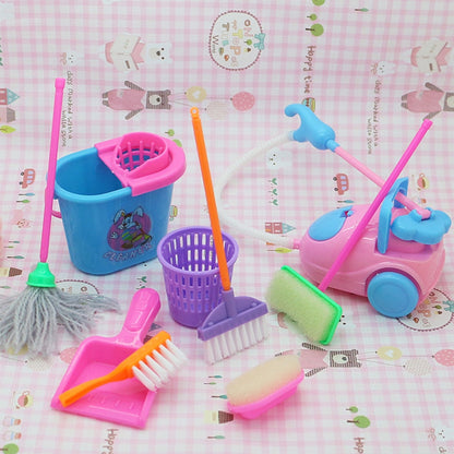 Miniature House Cleaning Tool Toy